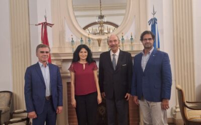 Comercio Exterior e Inversiones. Reunión de trabajo con la Embajadora del Líbano, Dra. Sonia Abou Azar